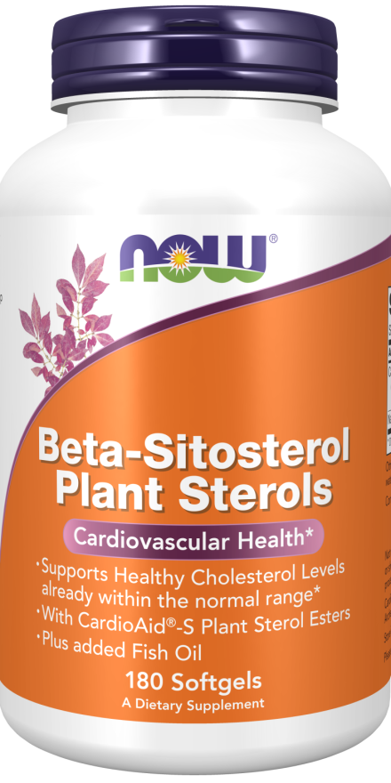 Now BETA-SITOSTEROL PLANT 180 SGELS