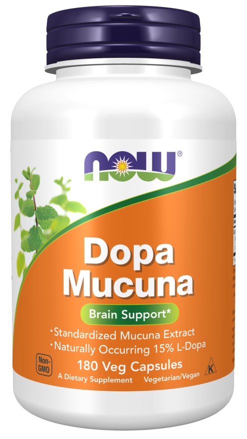 Now DOPA MUCUNA 180 VCAPS
