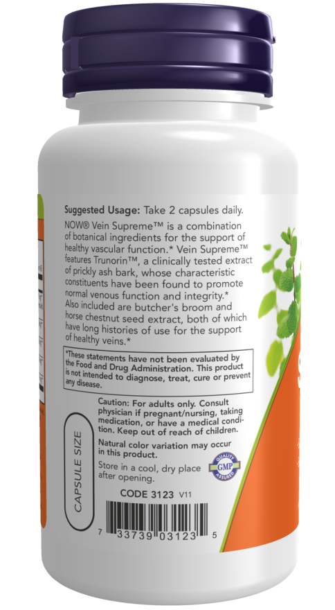 Now VEIN SUPREME 90 VCAPS