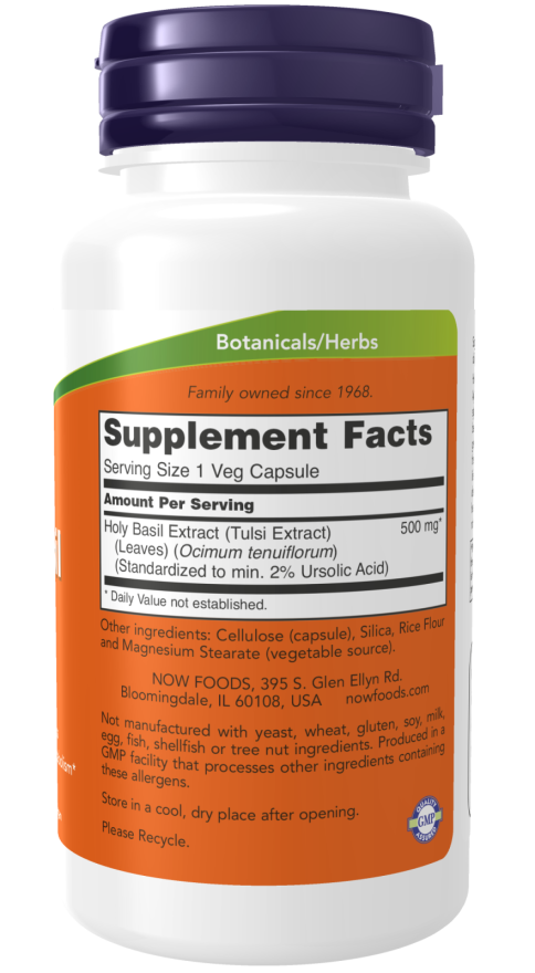 Now HOLY BASIL EXTRACT 90 VCAPS