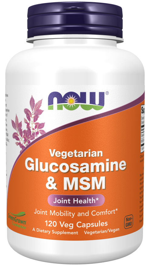 Now VEG GLUC & MSM 500/500 120 VCAPS