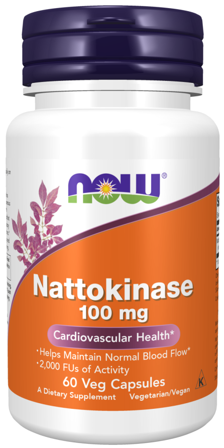 Now NATTOKINASE 100MG 60 VCAPS