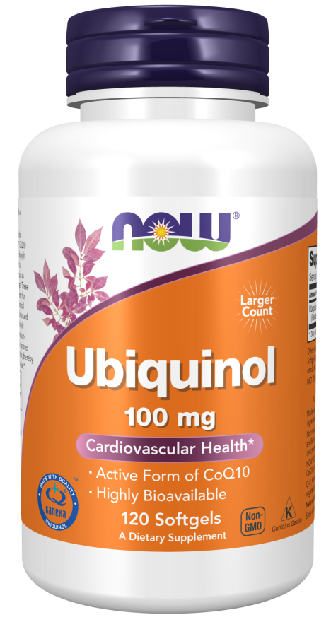Now UBIQUINOL 100MG 120 SGELS