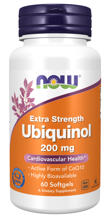 Now UBIQUINOL 200MG 60 SGELS