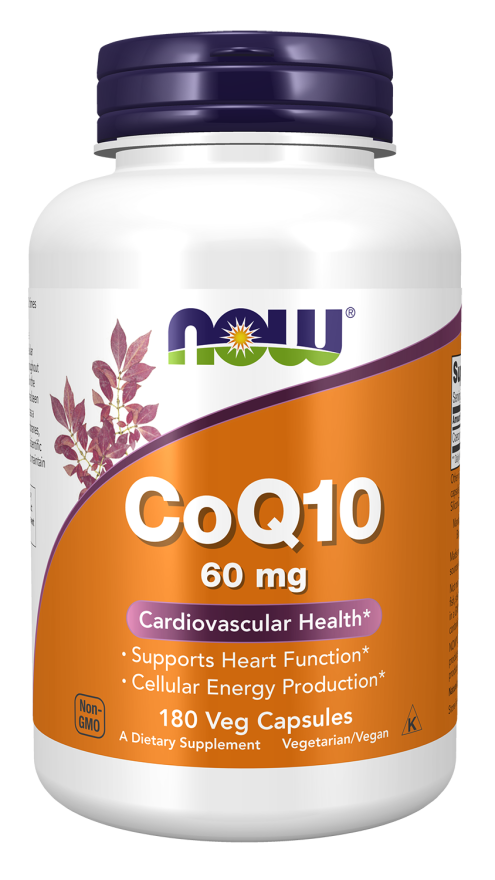 Now CoQ10 60mg 180 VCAPS
