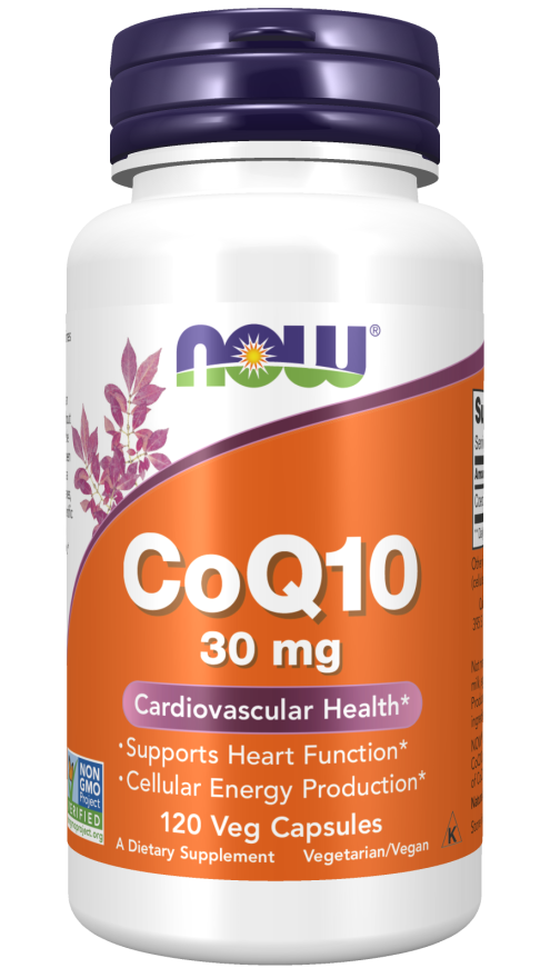 Now CoQ10 30mg 120 VCAPS