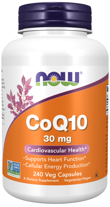 Now CoQ10 30mg 240 VCAPS