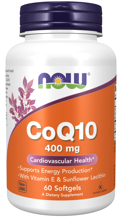 Now CoQ10 400mg 60 SGELS