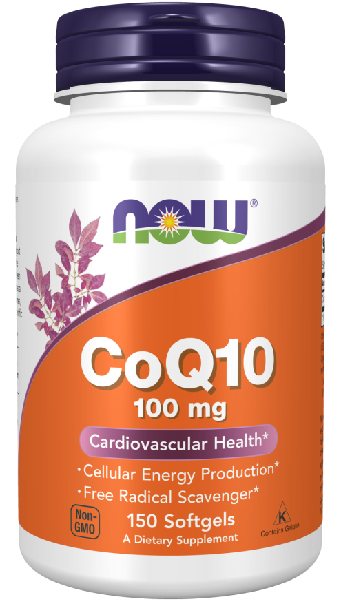 Now CoQ10 100mg 150 SGELS