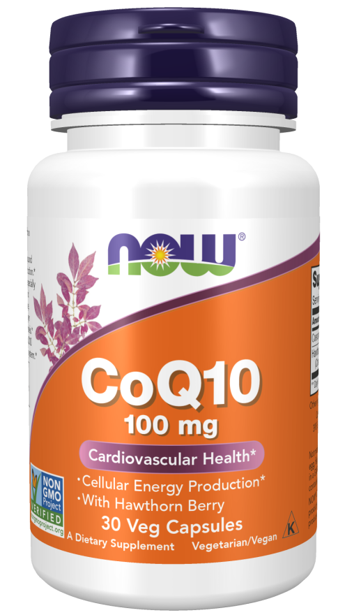 Now CoQ10 100mg 30 VCAPS