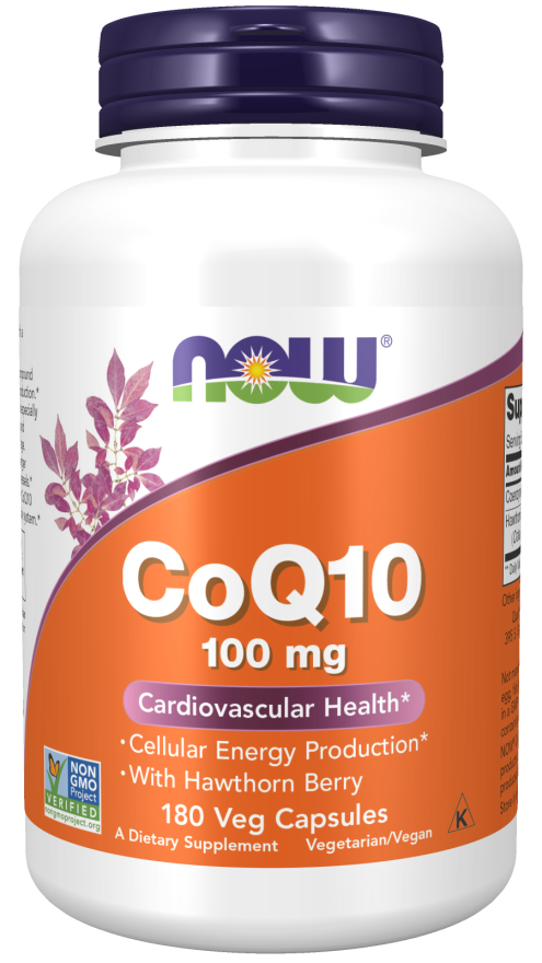 Now CoQ10 100mg 180 VCAPS