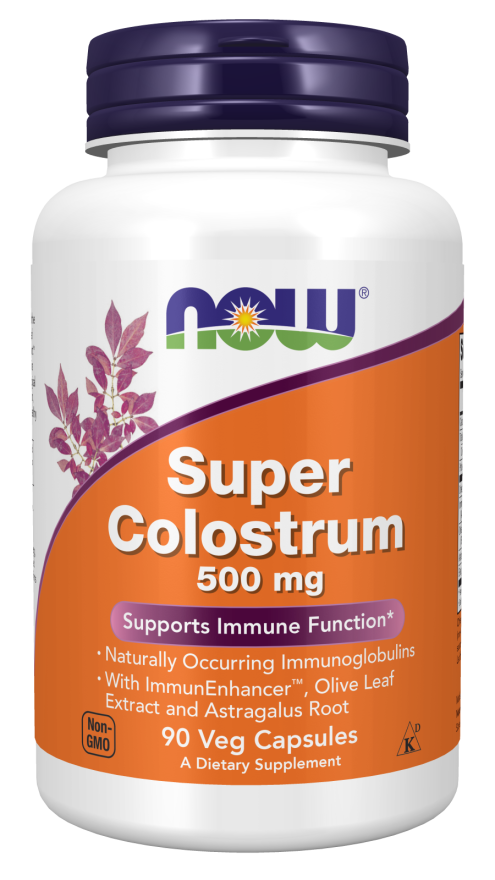 Now SUPER COLOSTRUM 500MG 90 VCAPS