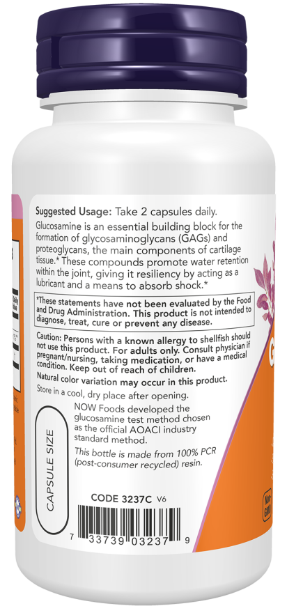 Now GLUCOSAMINE 1000mg 180 VCAPS