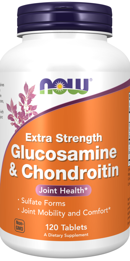 Now GLUCOS & CHOND 2X 750/600mg 120 TABS