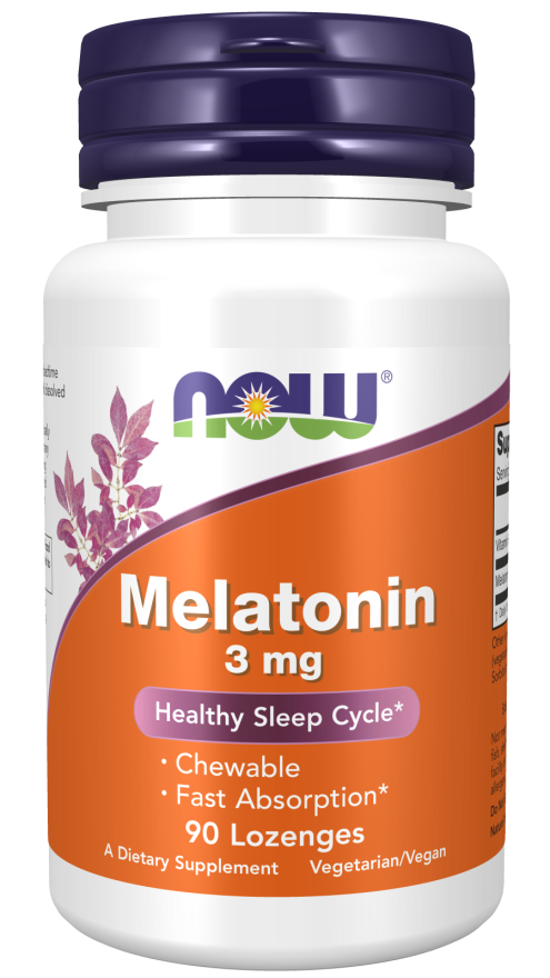 Now MELATONIN 3mg 90 LOZ