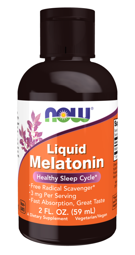Now LIQUID MELATONIN 2 FL OZ