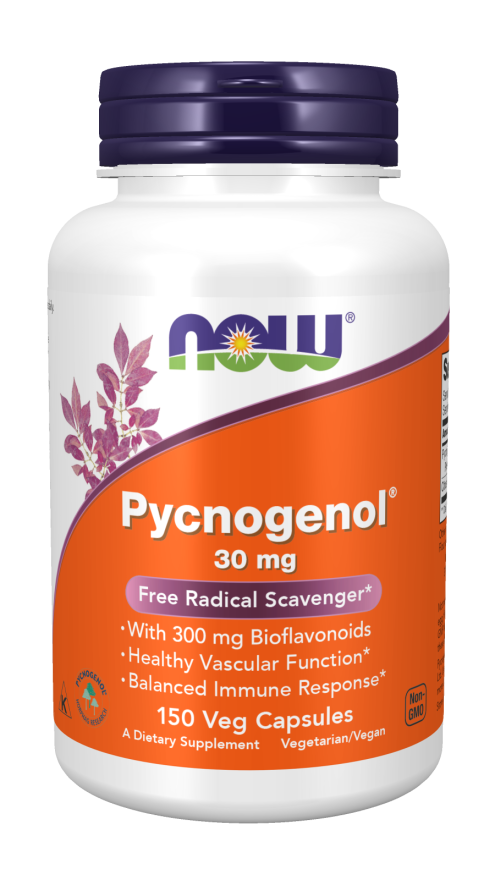 Now PYCNOGENOL 30mg 150 VCAPS