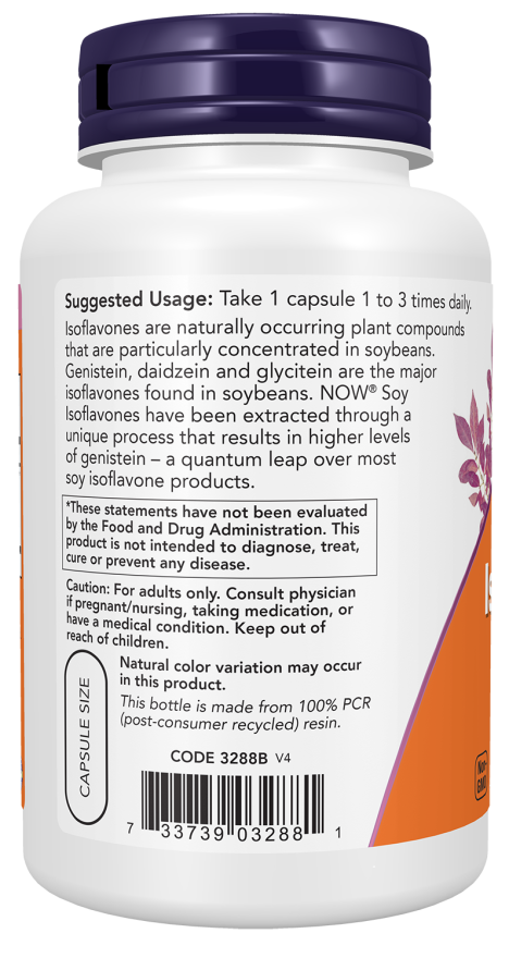 Now SOY ISOFLAVONES 150mg 120 VCAPS