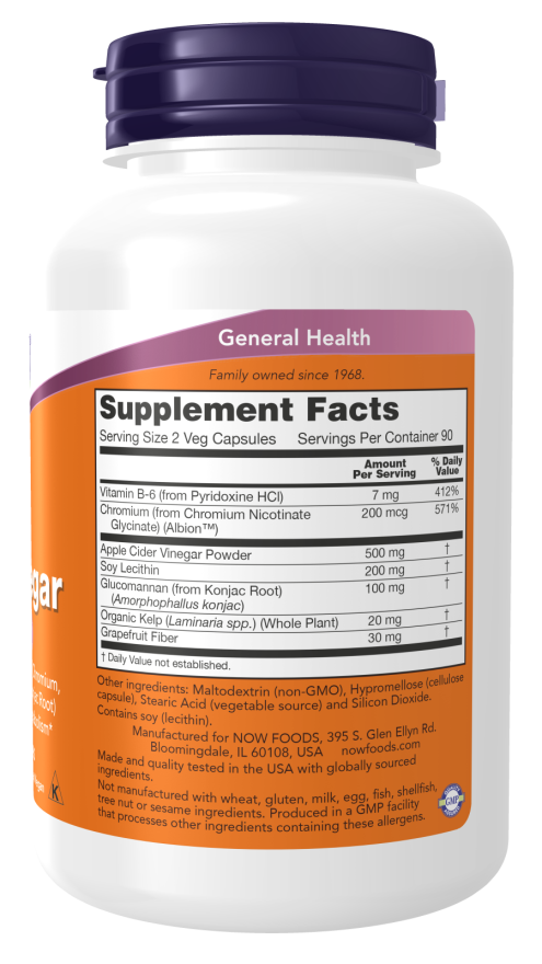 Now CIDER VINEGAR DIET 180 VCAPS