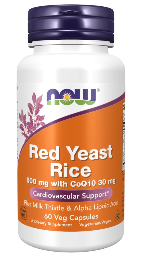 Now RED YEAST RICE & COQ10 60 VCAPS