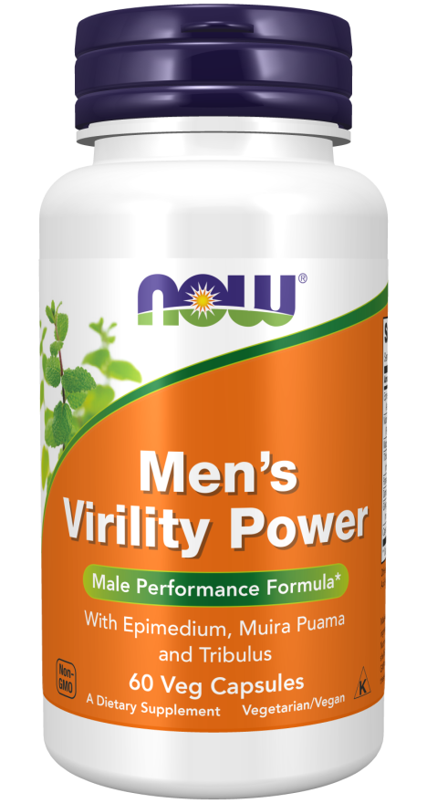 Now MEN'S VIRILITY POWER 60 VCAPS
