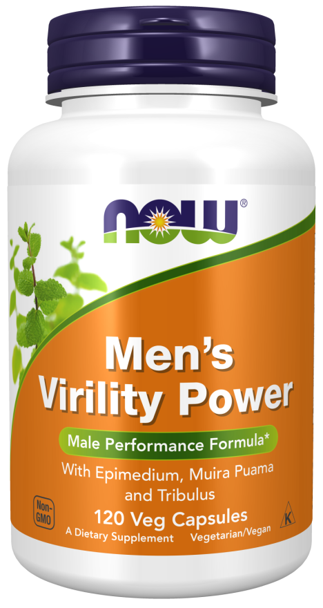 Now MEN'S VIRILITY POWER 120 VCAPS