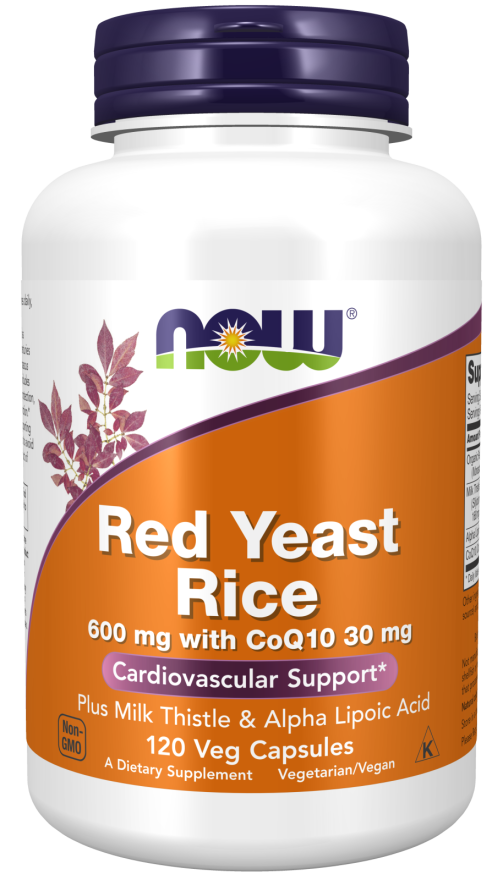 Now RED YEAST RICE & COQ10 120 VCAPS