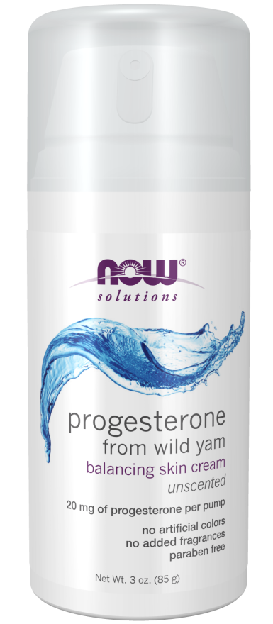 Now PROGESTERONE CREAM 3 OZ