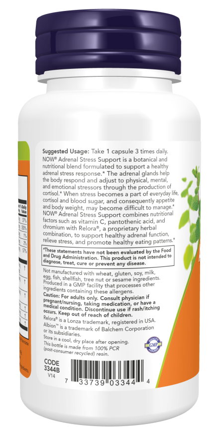 Now ADRENAL STRESS SUPPORT 90 VCAPS
