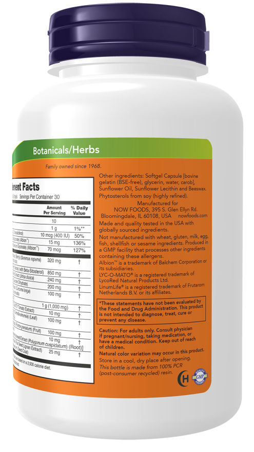 Now CLINICAL PROSTATE HEALTH 180 SGELS