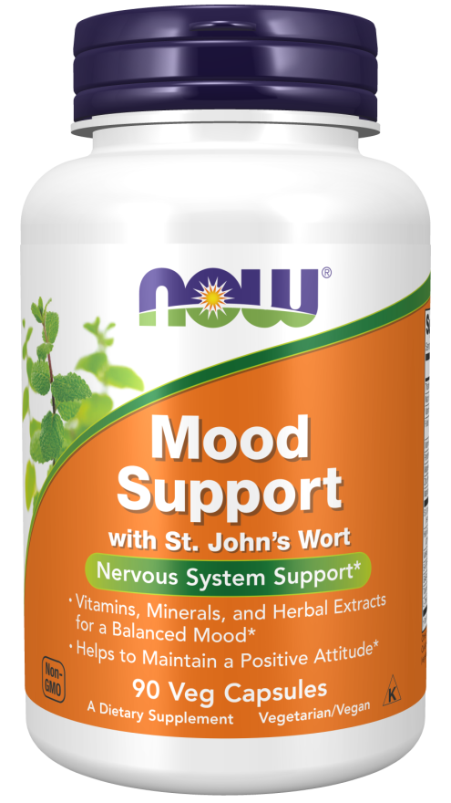 Now MOOD SUPPORT with ST JOHNS WORT 90 VCAPS