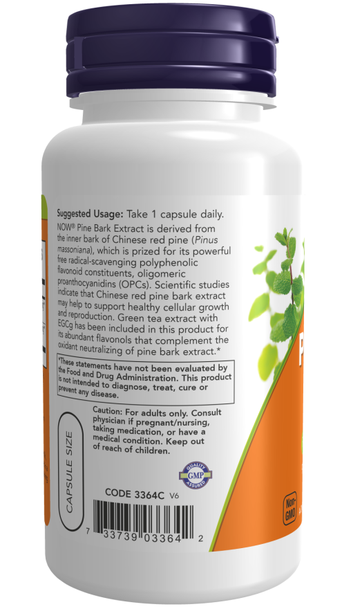 Now PINE BARK EXTRACT 240MG 90 VCAPS