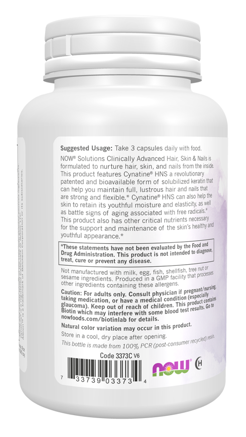 Now CLINICAL HAIR, SKIN & NAILS 90 VCAPS