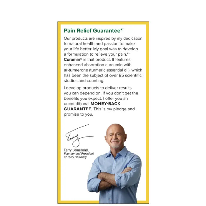 Terry Naturally Curamin Pain Relief Capsules