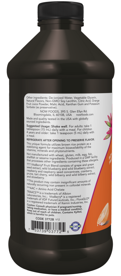 Now LIQUID MULTI - ORANGE 16 OZ