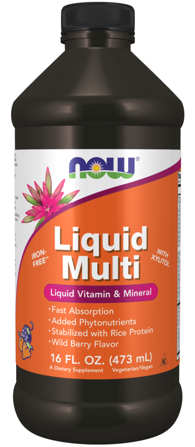 Now LIQUID MULTI BERRY 16 OZ