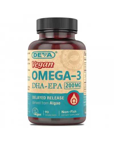 DEVA VEGAN DHA-EPA (DELAYED RELEASE) 90 Veggie CAP