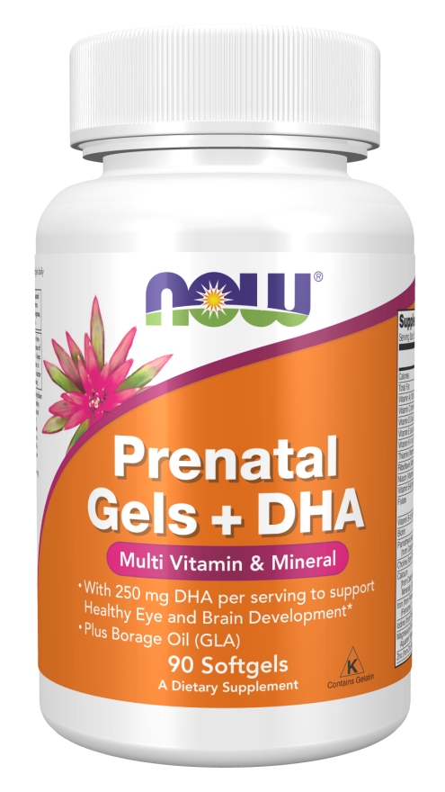 Now PRE-NATAL MULTI WITH DHA 90 SOFTGELS