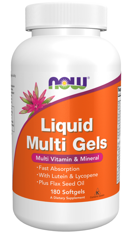 Now LIQUID MULTI SOFTGELS 180 SGELS