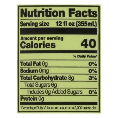 CULTURE POP SODA Lemon Lime Soda Singles 12 OZ