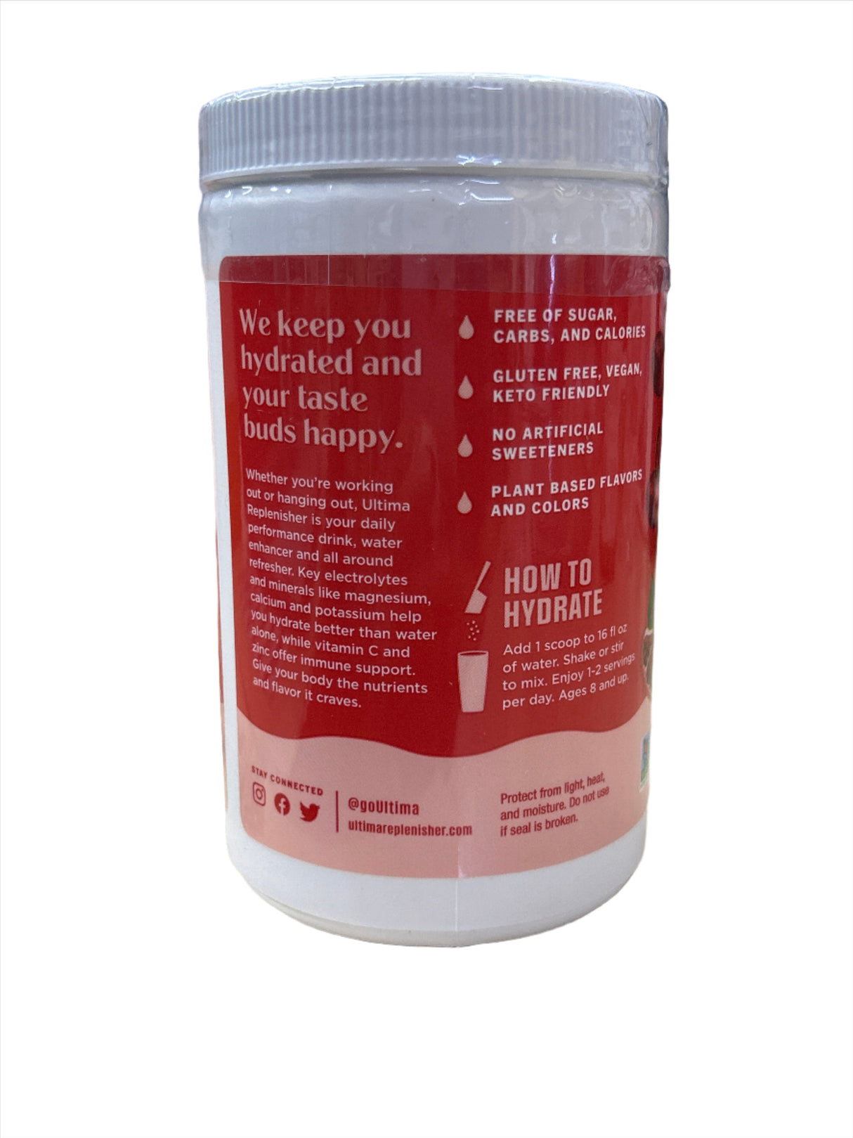 Ultima Replenisher Electrolyte Mix 90 Servings 10.2 oz