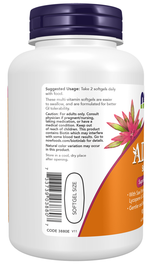 Now ADAM MALE MULTI 90 SGELS