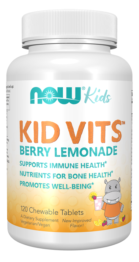 Now KID VITS(TM) - BERRY LEMONADE BLAST 120 TABS