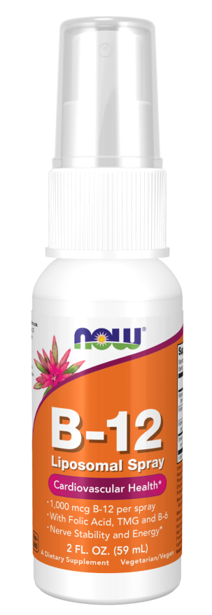 Now B-12 LIPOSOMAL SPRAY 2 OZ