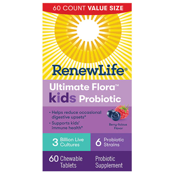 Renew Life UF KIDS PROBIOTIC 3 BILLION 60 CT
