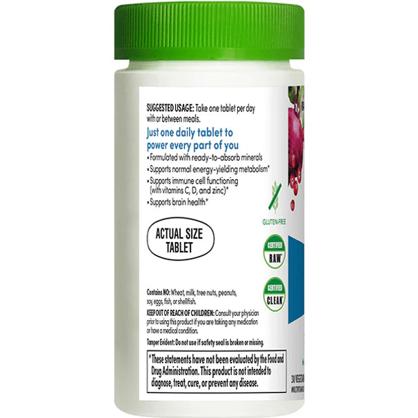 Rainbow Light HIGH POTENCY MEN'S ONE NON-GMO 30CT (ORIGINAL PID: 21714)