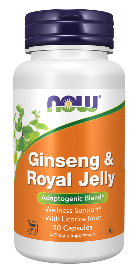 Now GINS & ROYAL JELLY 300/300mg 90 VCAPS