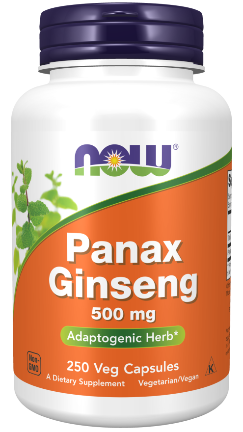 Now PANAX GINSENG 500 mg 250 VCAPS