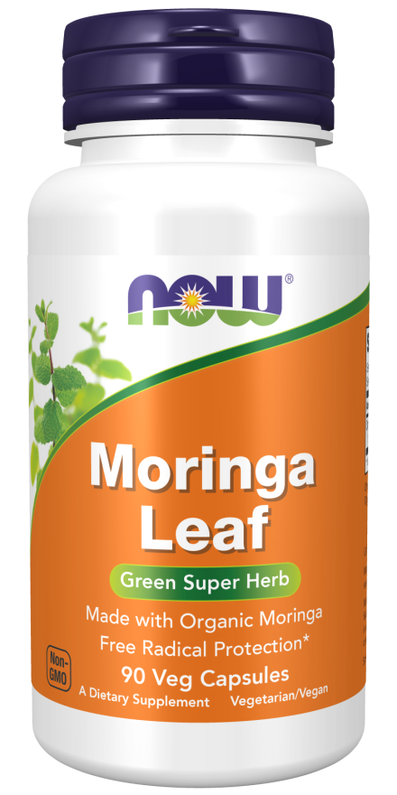 Now MORINGA 400MG ORGANIC 90 VCAPS
