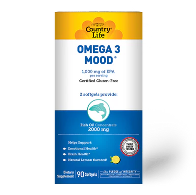 Country Life OMEGA 3 MOOD 90 Softgel